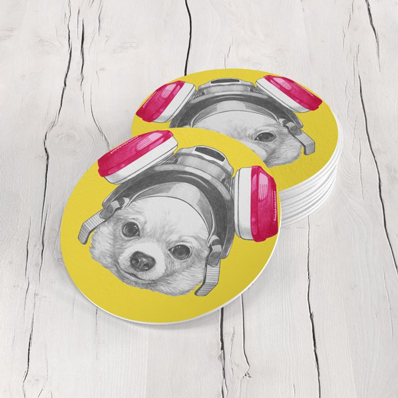 TAYRONA STORE - Portavasos Set x 6 Perro 112