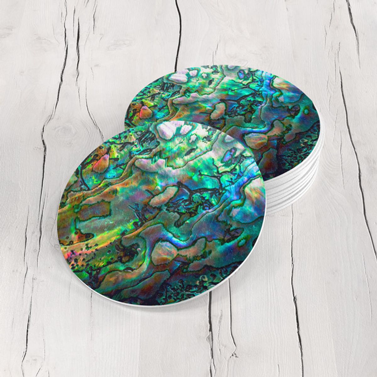 TAYRONA STORE - Portavasos Set x 6 Piedra Colores