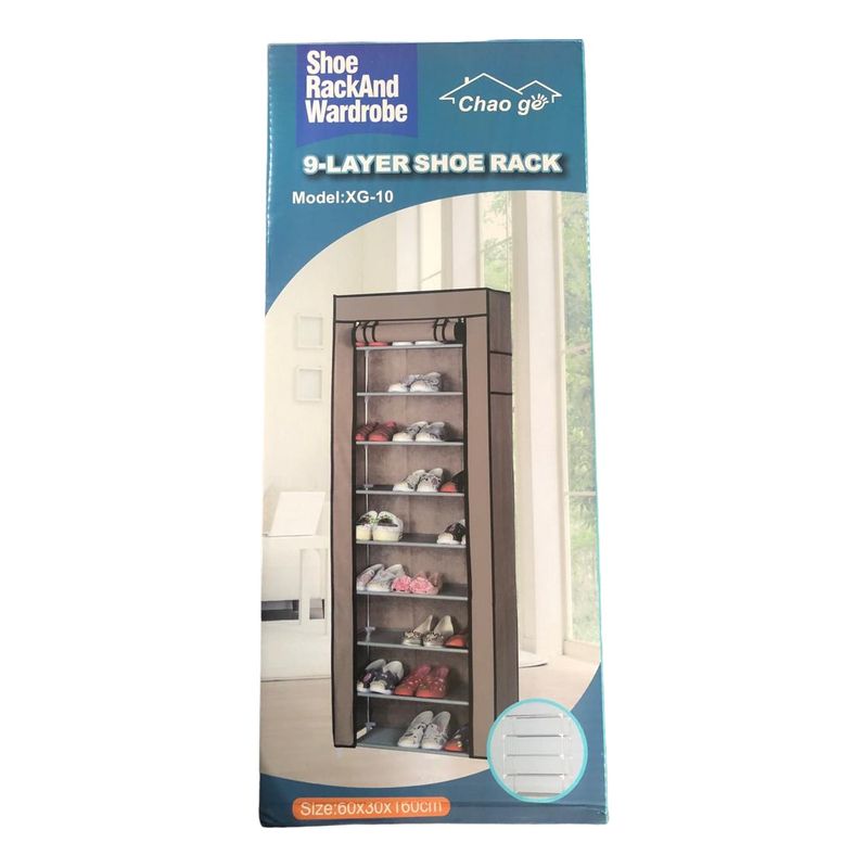 GENERICO - Organizador Zapatos Zapatero Apilable Diseño Tela Torre