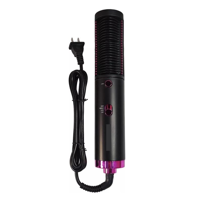 GENERICO - Cepillo Secador Alisador Voluminizador Peinados Cabello 800w