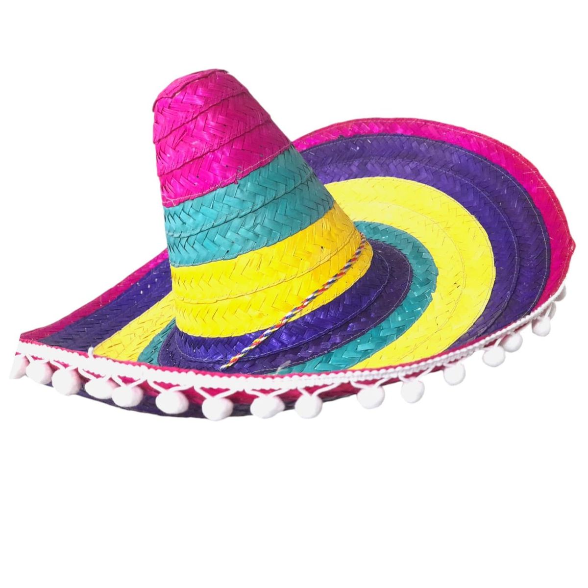 SIN MARCA - Sombrero Mexicano Multicolor Fiesta Mariachi Fiesta