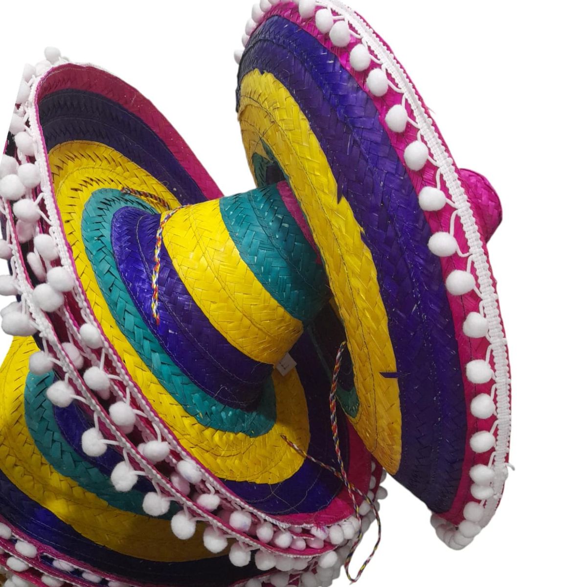 SIN MARCA - Sombrero Mexicano Multicolor Fiesta Mariachi Fiesta