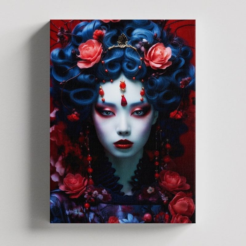 TAYRONA STORE - Cuadros Retablo Mujeres Wonderland 010 - 35x50cm