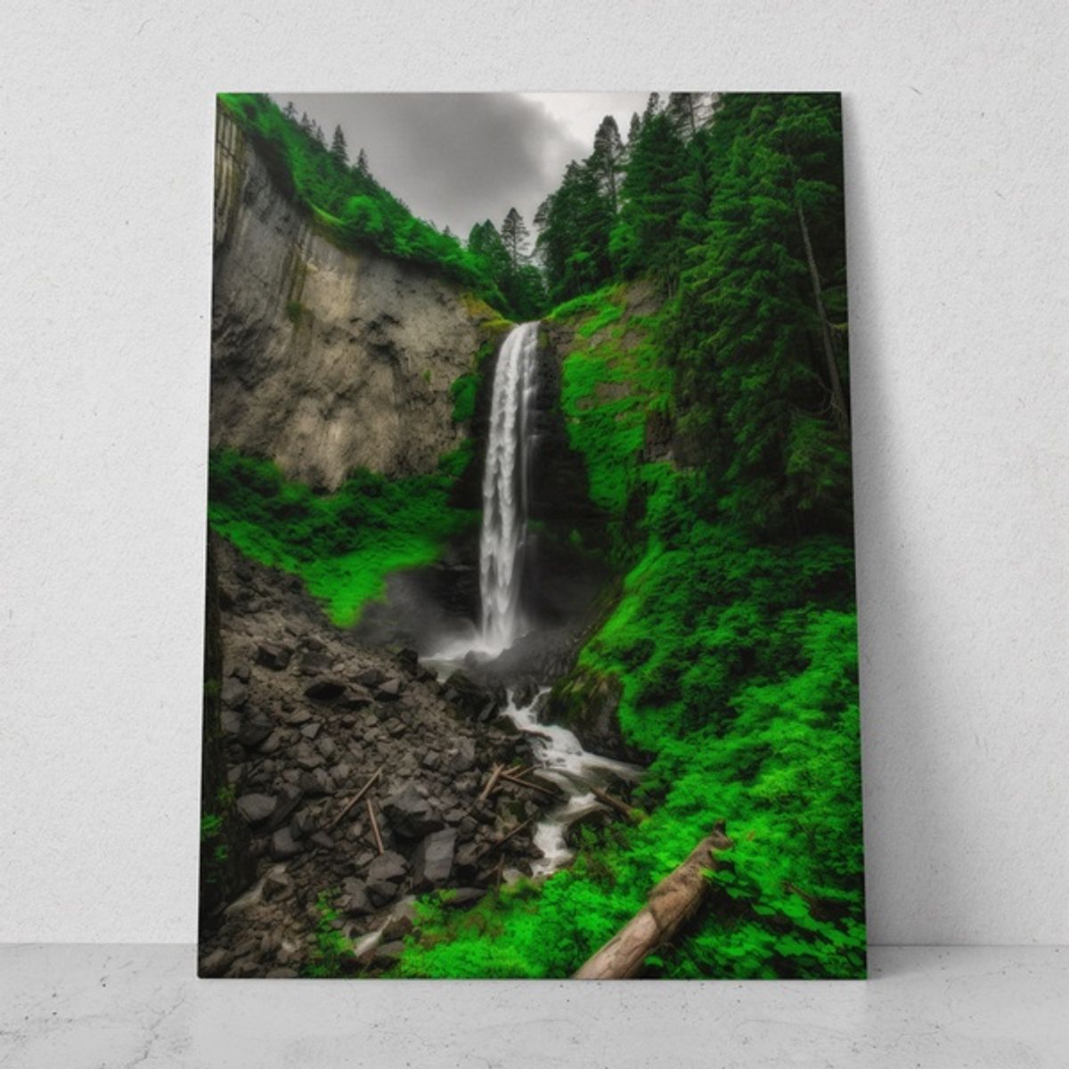 TAYRONA STORE - Cuadros Retablo Paisajes Cascadas y Riachuelos 004 - 35x50cm
