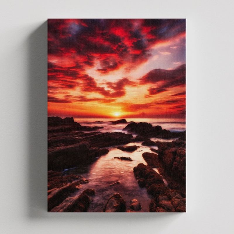 TAYRONA STORE - Cuadros Retablo Paisajes Playas Mar Oceano 014 - 35x50cm