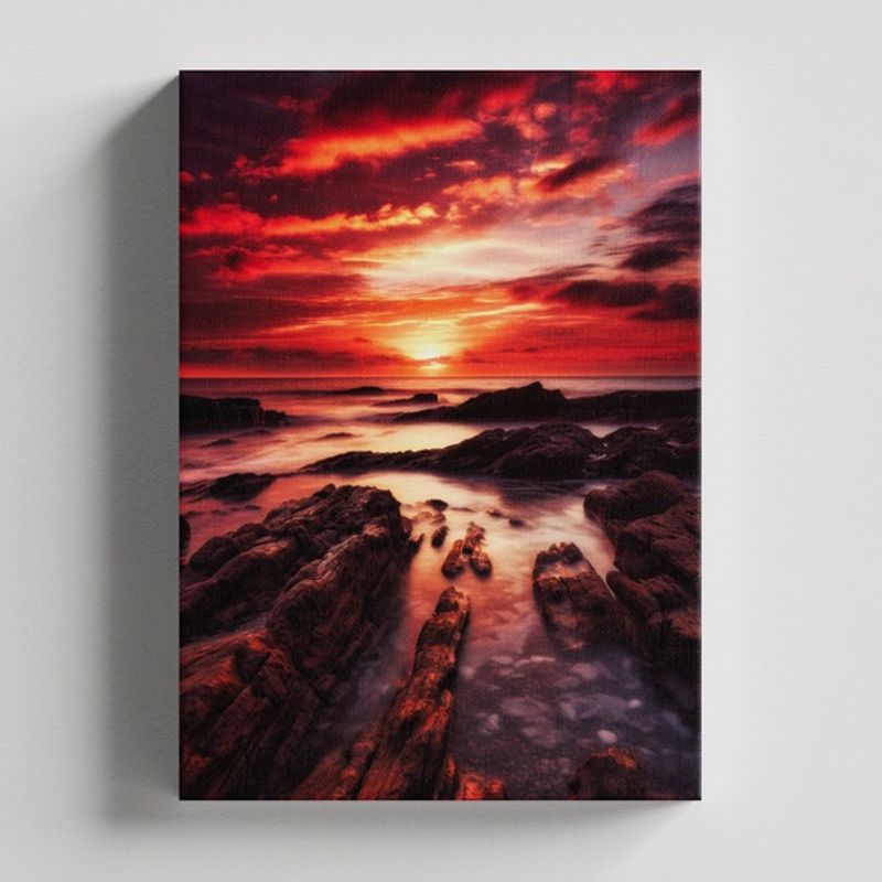 TAYRONA STORE - Cuadros Retablo Paisajes Playas Mar Oceano 015 - 35x50cm