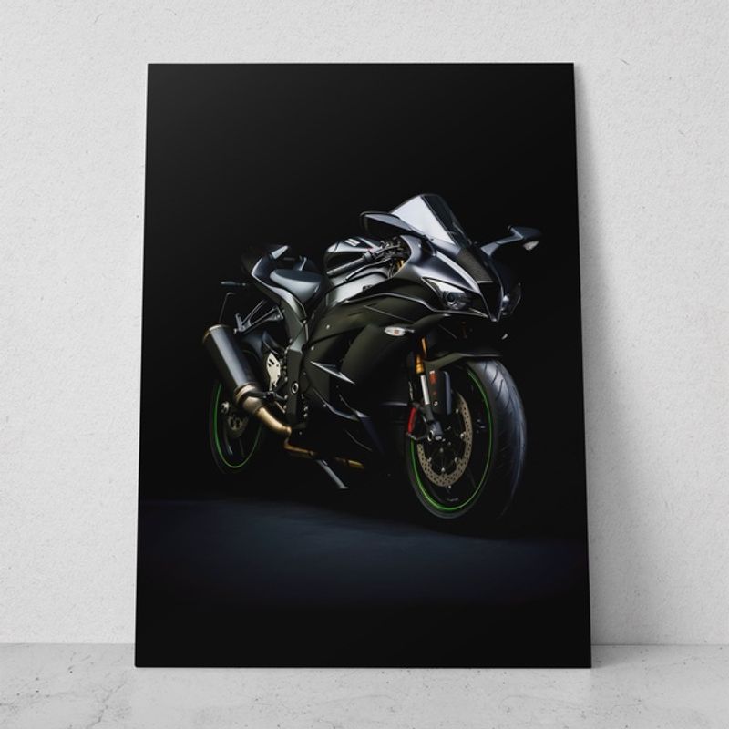 TAYRONA STORE - Cuadros Retablo Motos Negras 022 - 35x50cm