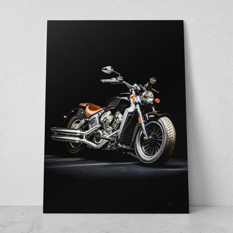 TAYRONA STORE - Cuadros Retablo Motos Negras 029 - 35x50cm