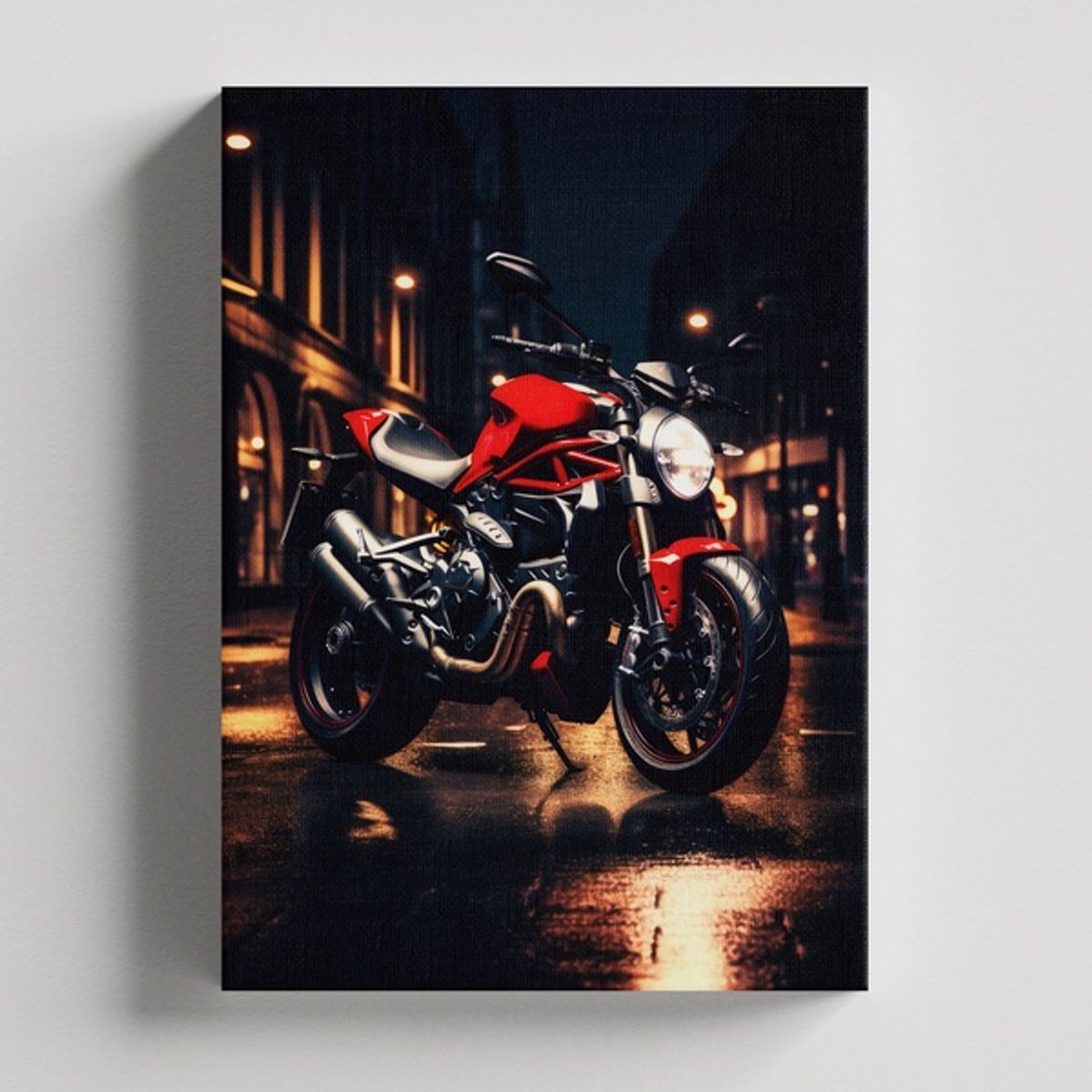 TAYRONA STORE - Cuadros Retablo Motos Rojas 011 - 35x50cm