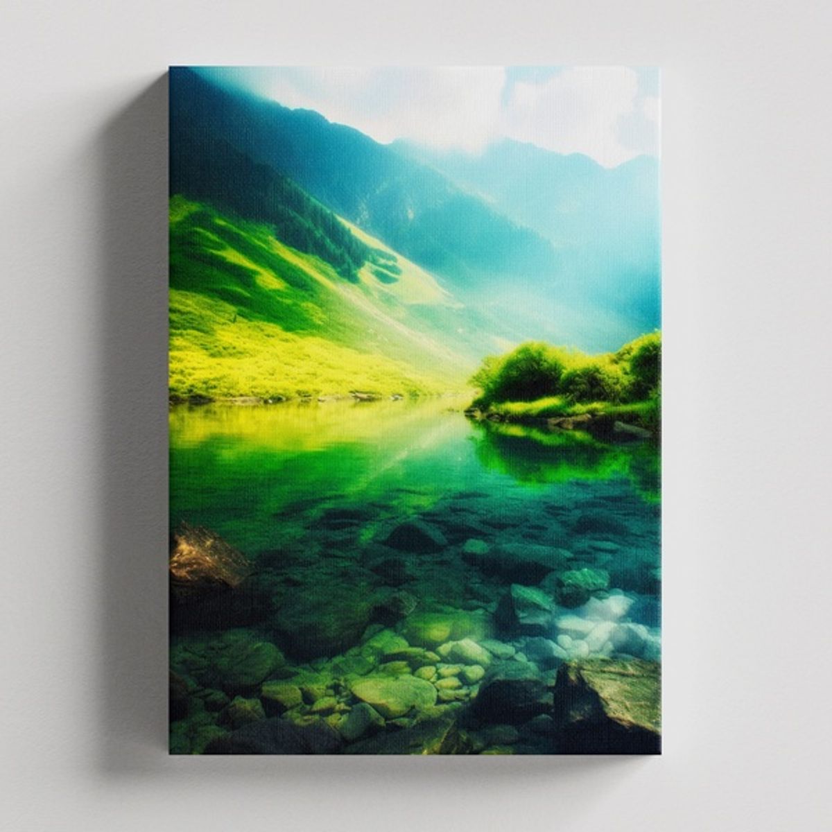 TAYRONA STORE - Cuadros Retablo Paisajes Lagos y Naturaleza 006 - 35x50cm