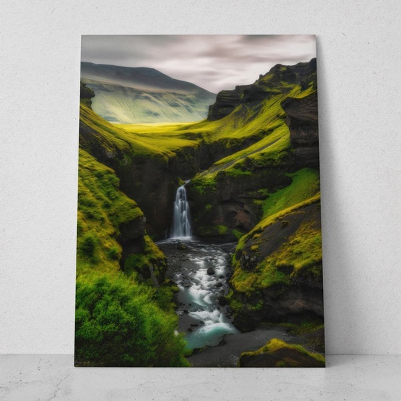 TAYRONA STORE - Cuadros Retablo Paisajes Cascadas y Riachuelos 007 - 35x50cm