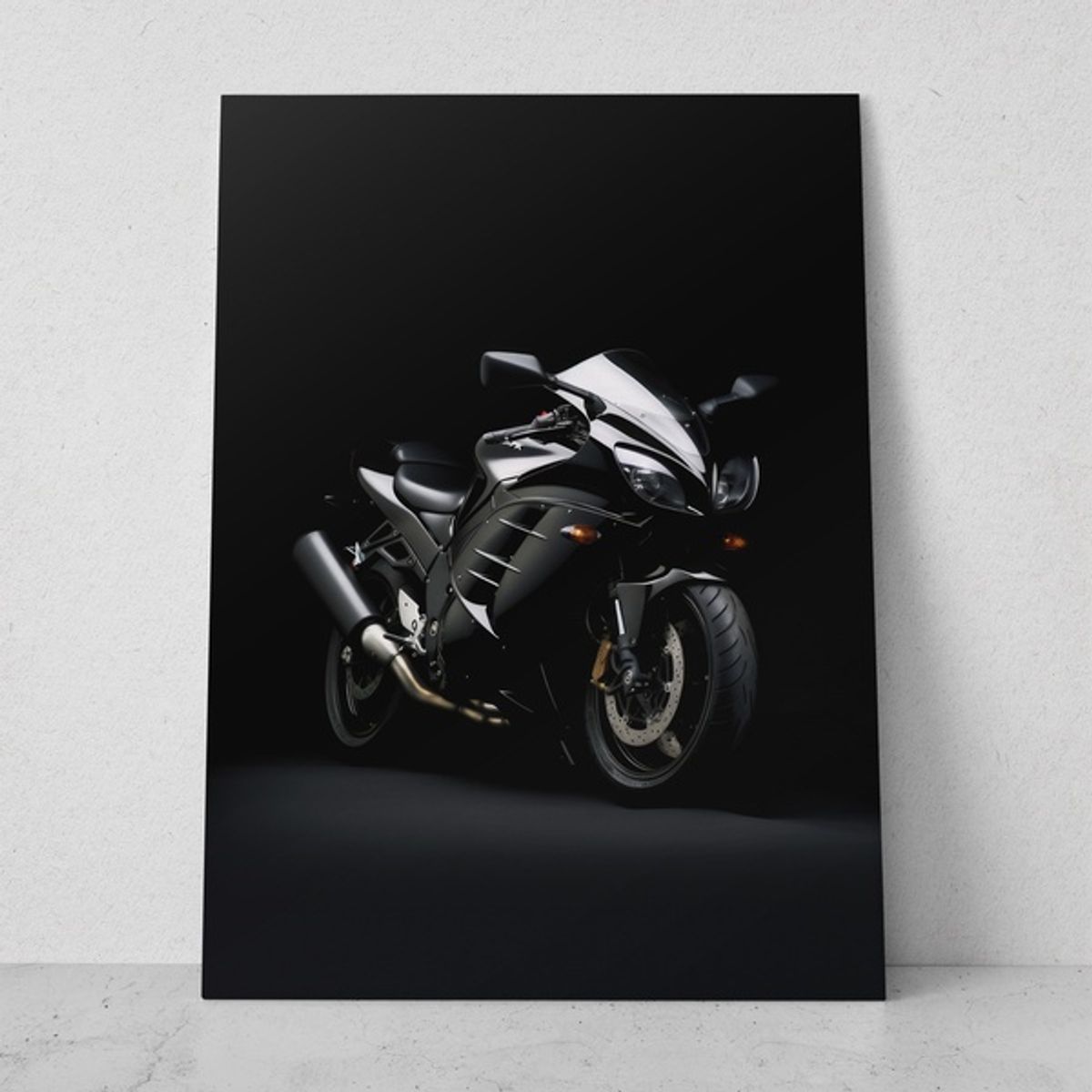 TAYRONA STORE - Cuadros Retablo Motos Negras 014 - 35x50cm.