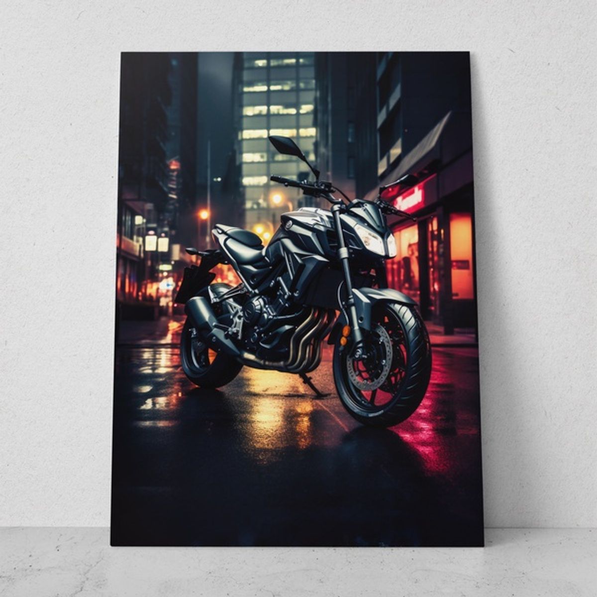 TAYRONA STORE - Cuadros Retablo Motos Negras 025 - 35x50cm