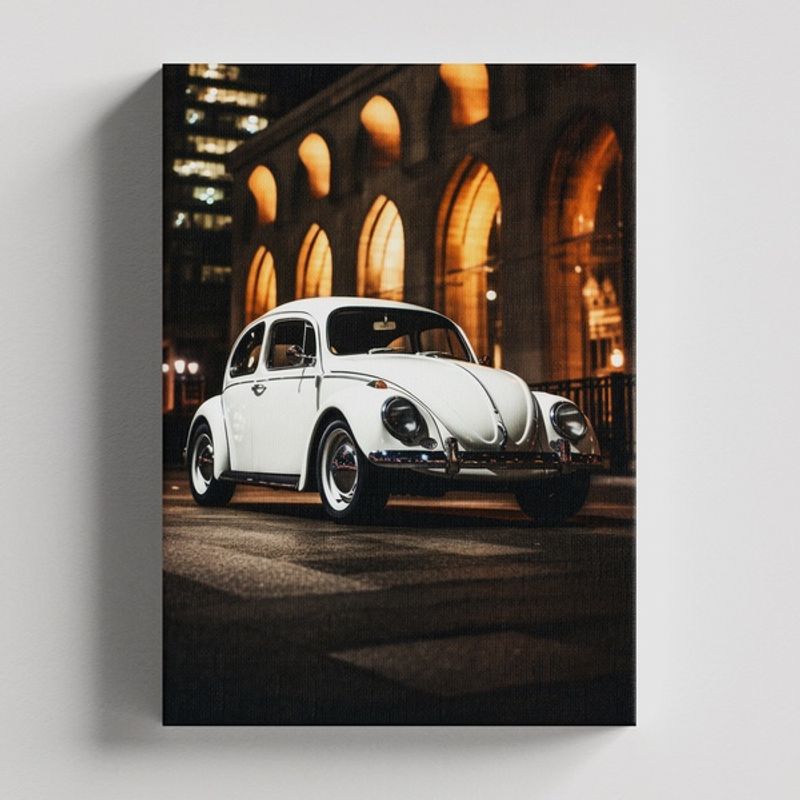 TAYRONA STORE - Cuadros Retablo Carros Blancos 020 - 35x50cm