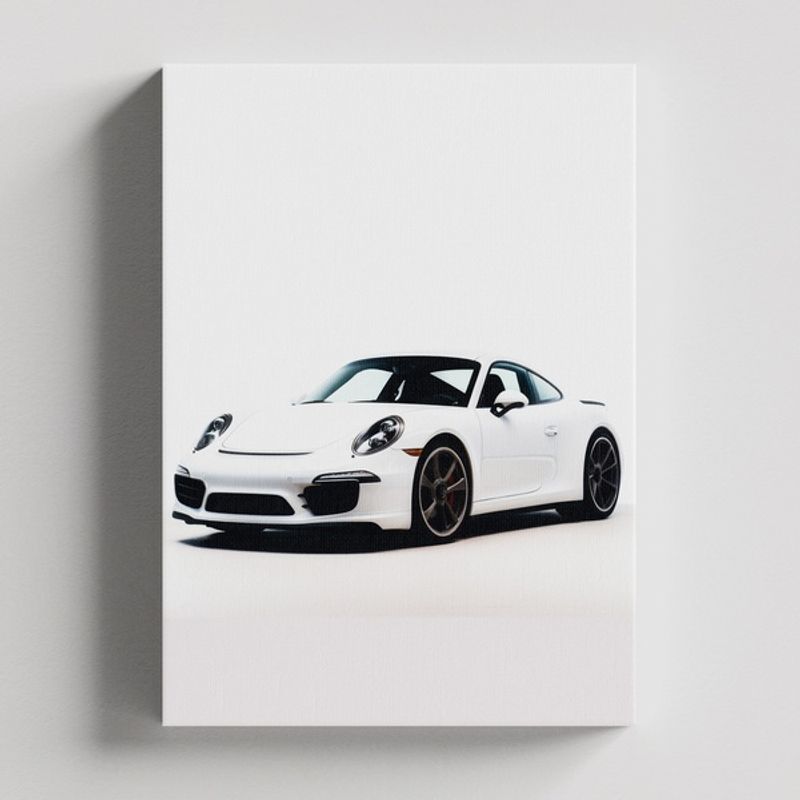 TAYRONA STORE - Cuadros Retablo Carros Blancos 026 - 35x50cm