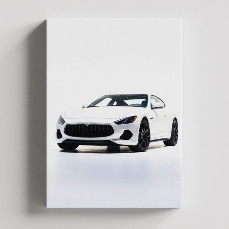 TAYRONA STORE - Cuadros Retablo Carros Blancos 049 - 35x50cm