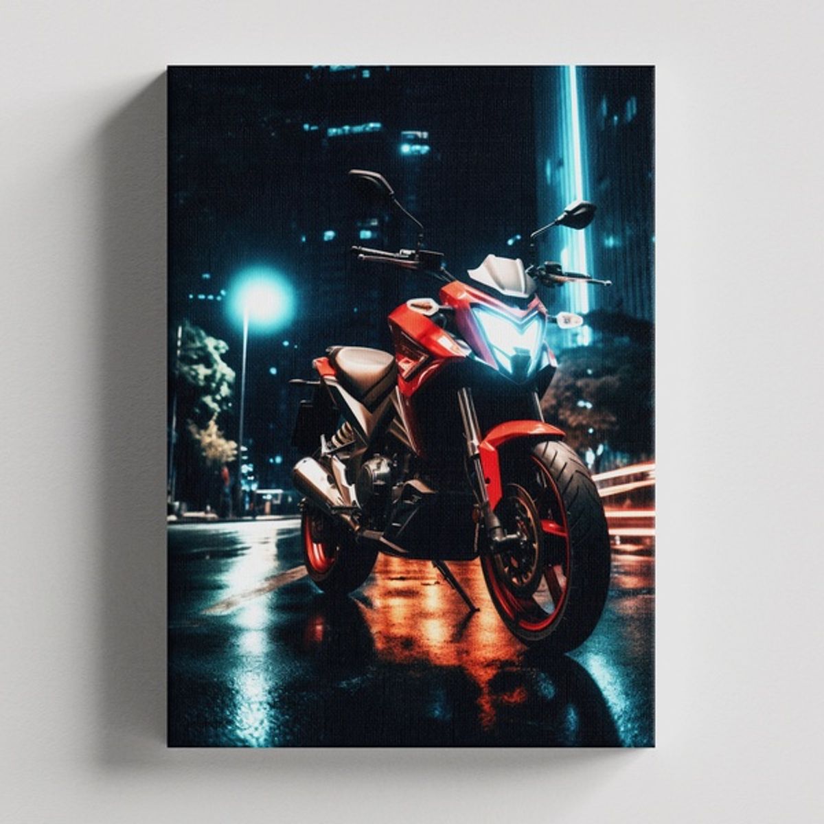 TAYRONA STORE - Cuadros Retablo Motos Rojas 007 - 35x50cm