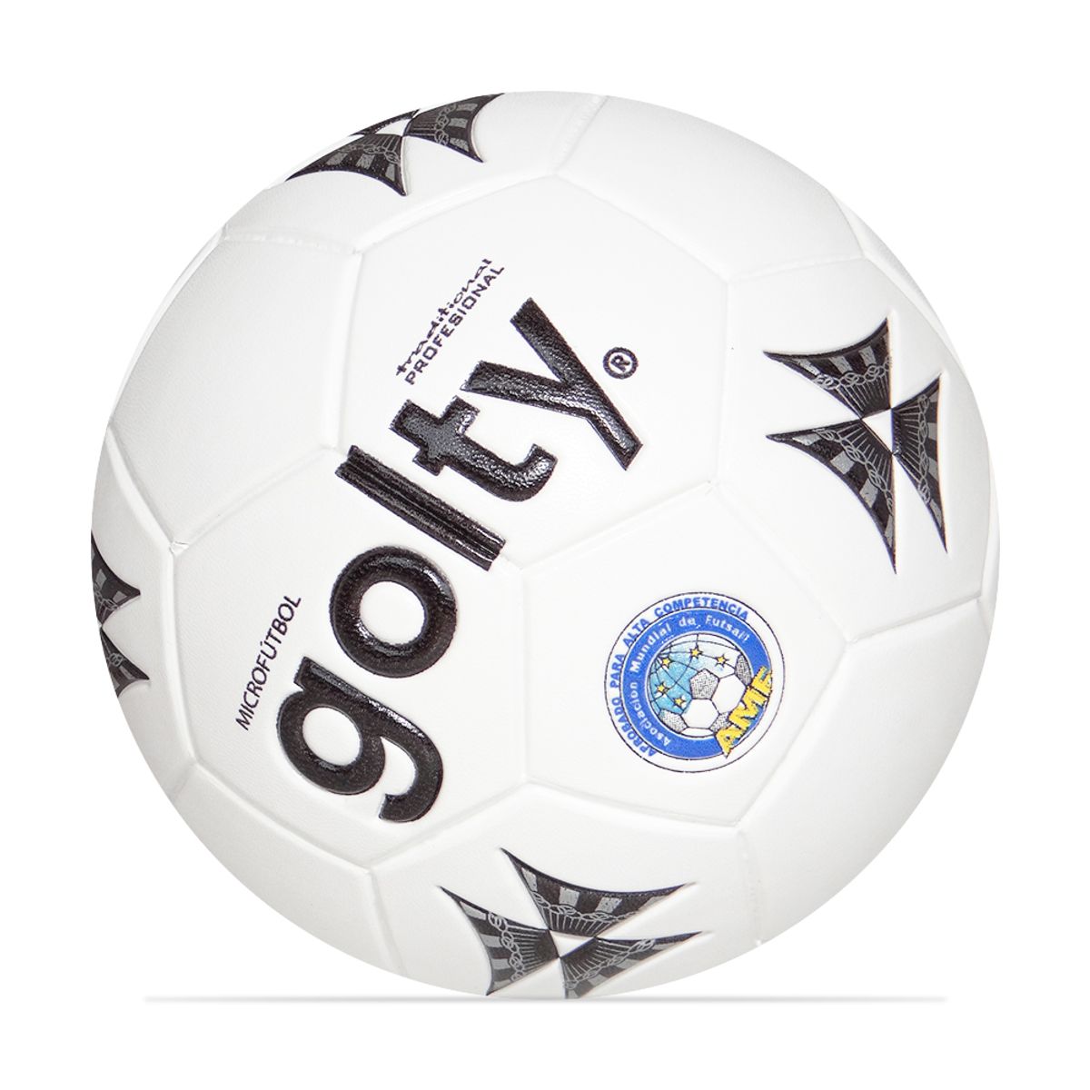GOLTY - Balon Microfutbol Prof Golty Traditional Pu-Blanco