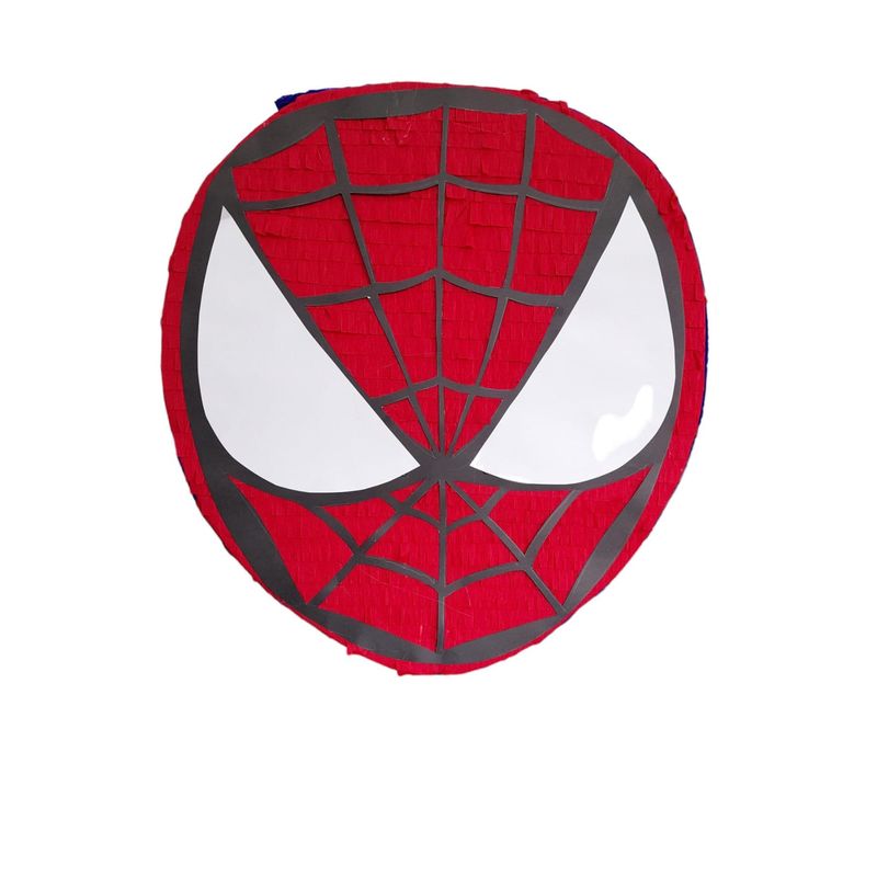 GENERICO - Piñata cabeza hormbre araña o spider man para tus fiestas  y celebraciones