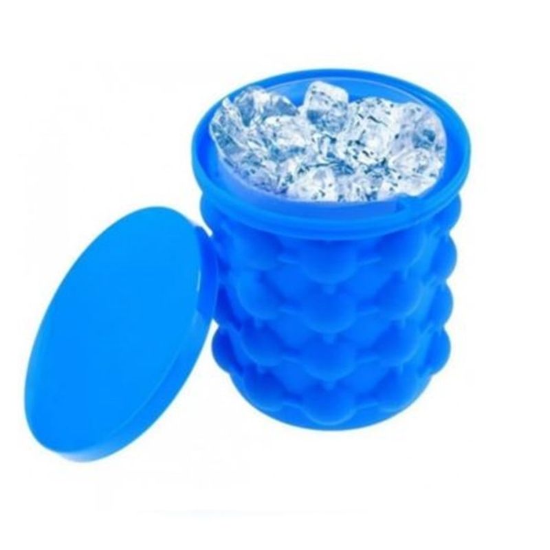 GENERICO - Mini Hielera Portátil Silicona Ice Cube