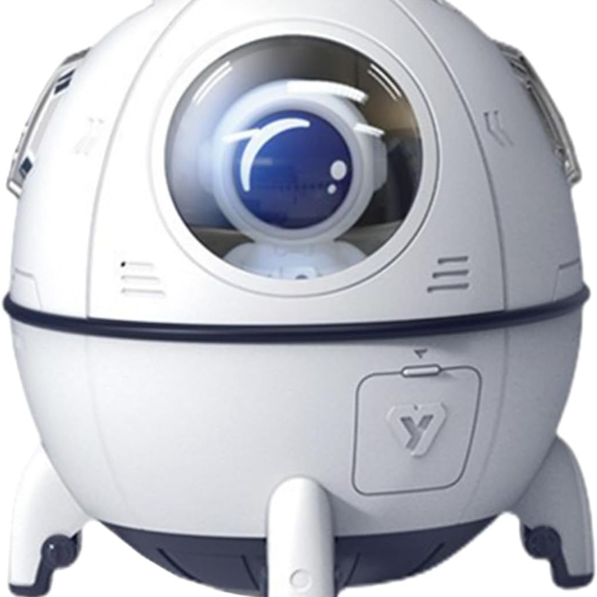GENERICO - Mini Humidificador Portátil Nave Espacial Blanco