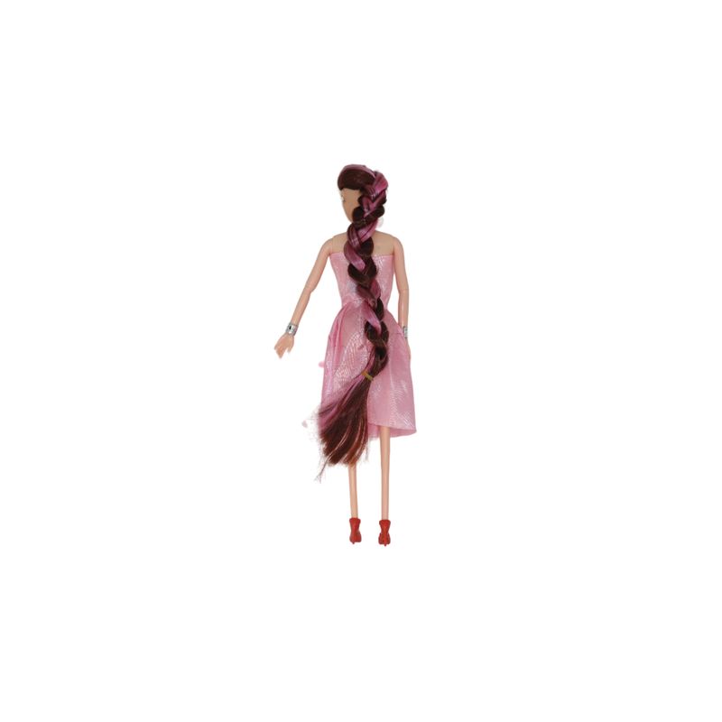 JUGUETELANDIA - MUÑECA FLACA SPARKLE CON ACCESORIOS CAJA