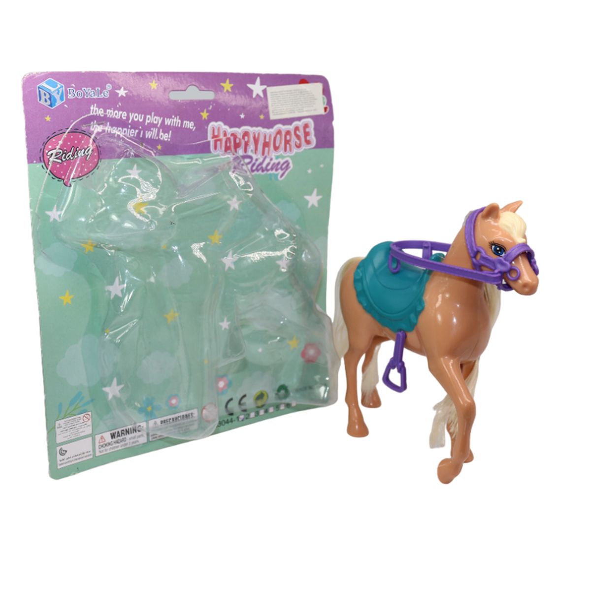 JUGUETELANDIA - CABALLO HAPPY HOUSE BLISTER