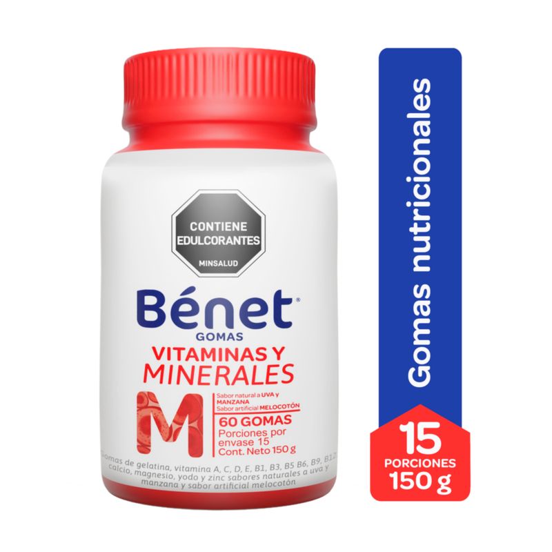BENET - Gomas Bénet  Multivitaminas