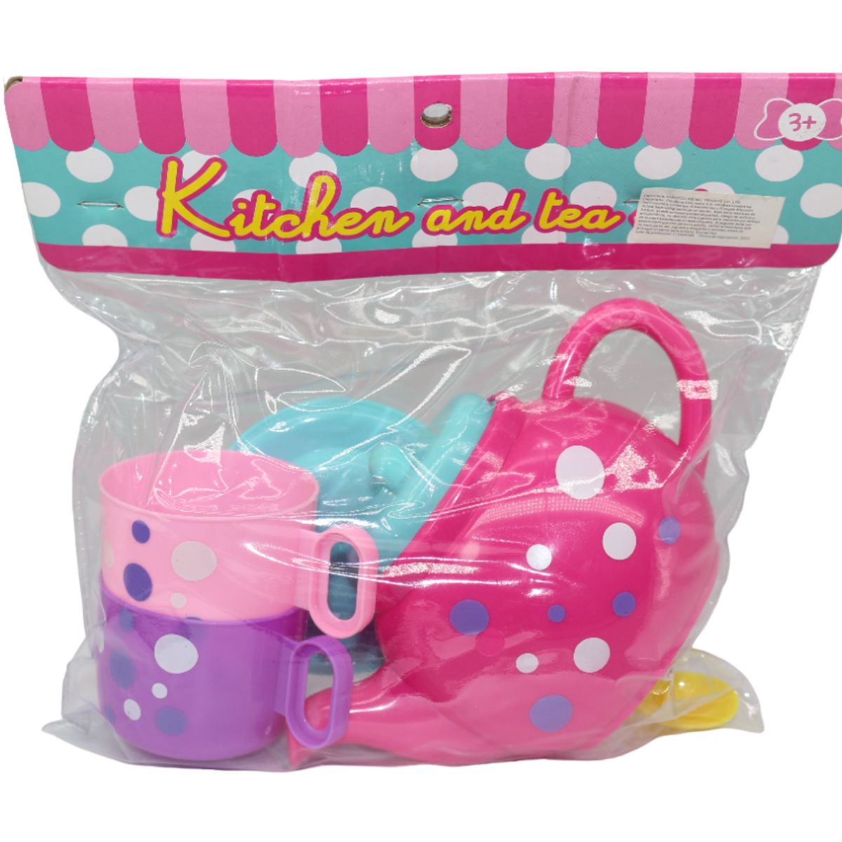 JUGUETELANDIA - JUEGO DE TE KITCHEN BOLSA