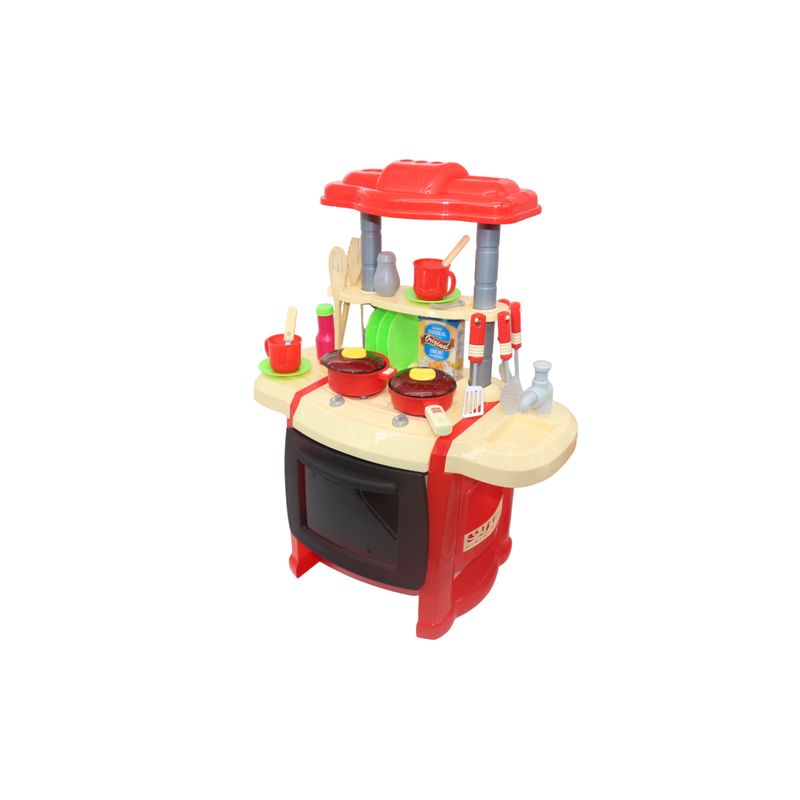 JUGUETELANDIA - SET DE COCINA LITTLE CHEF PILAS CAJA