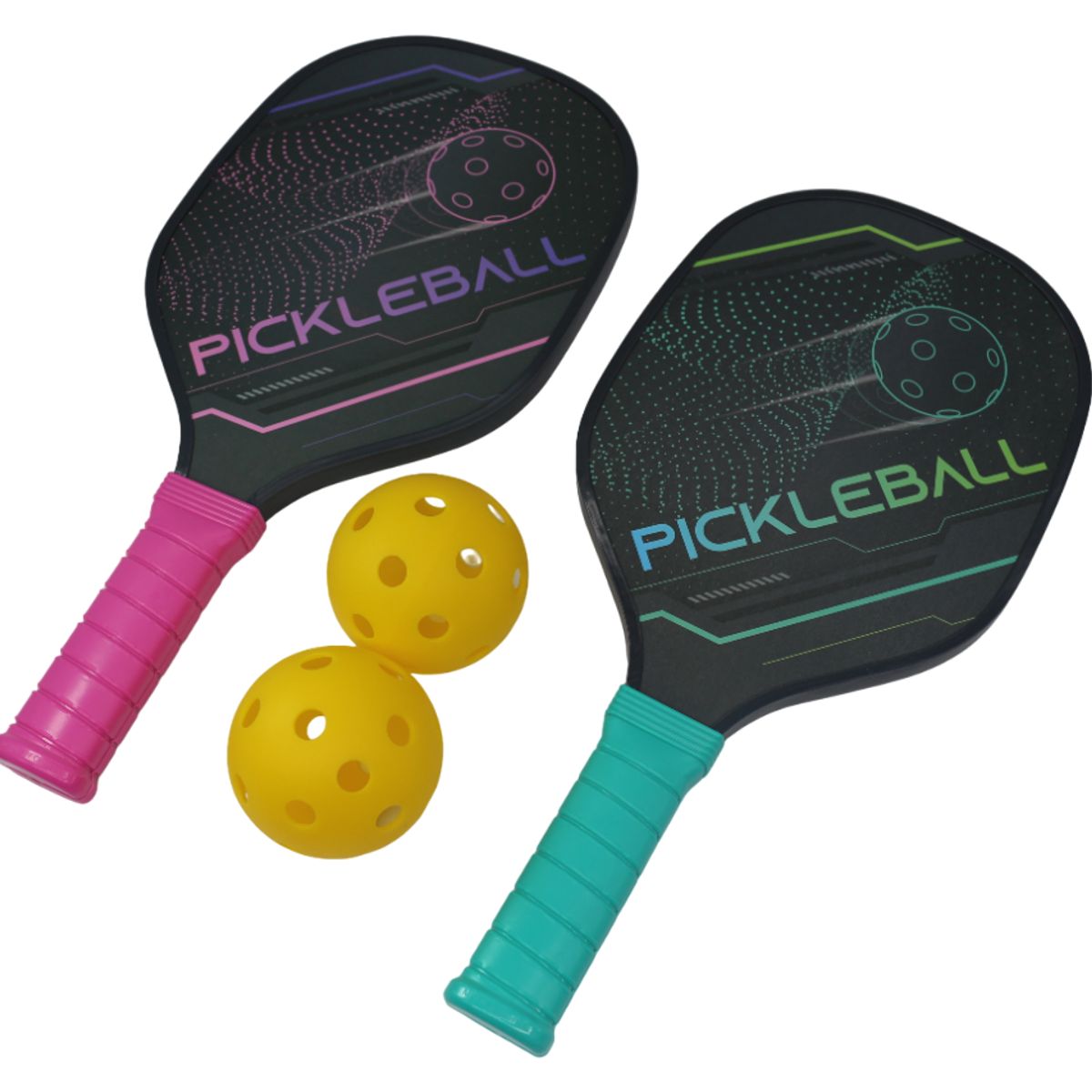JUGUETELANDIA - RAQUETAS PICKLEBALL MALLA