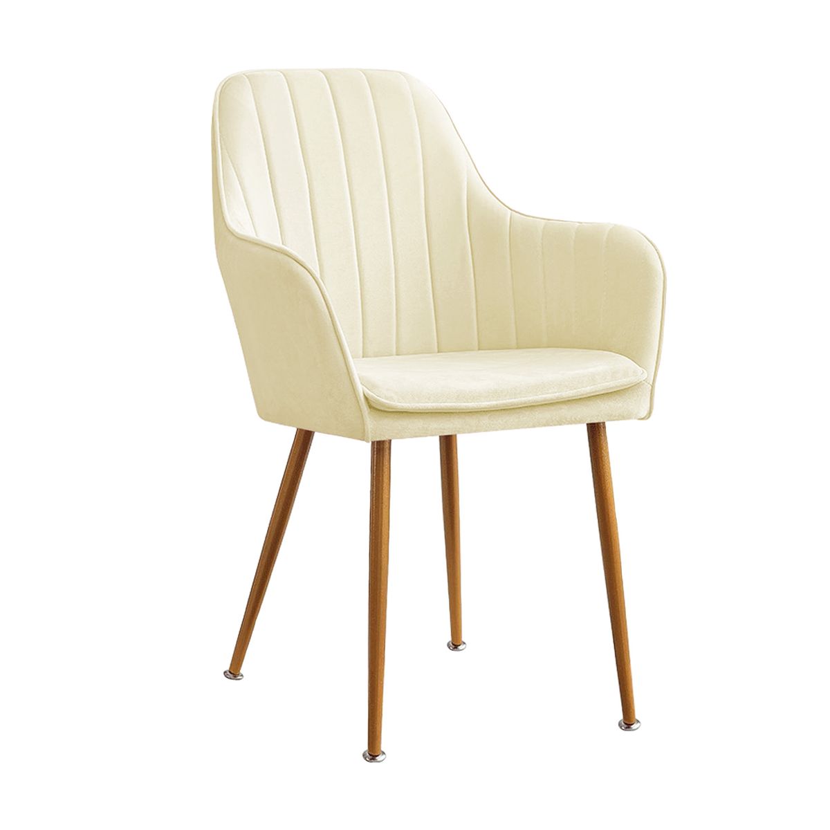 DIMATEX LEON - Silla Decorativa Mueble Sala Comedor Dormitorio Refadela Crudo