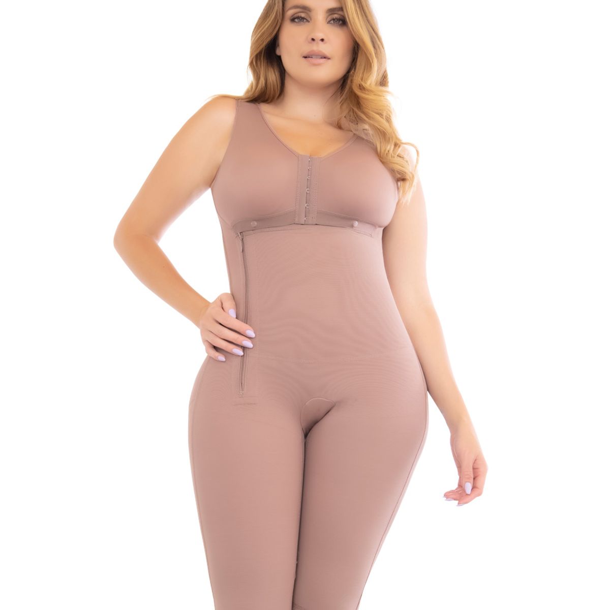 FAJATE - Faja de alta compresión a la rodilla con cierre lateral