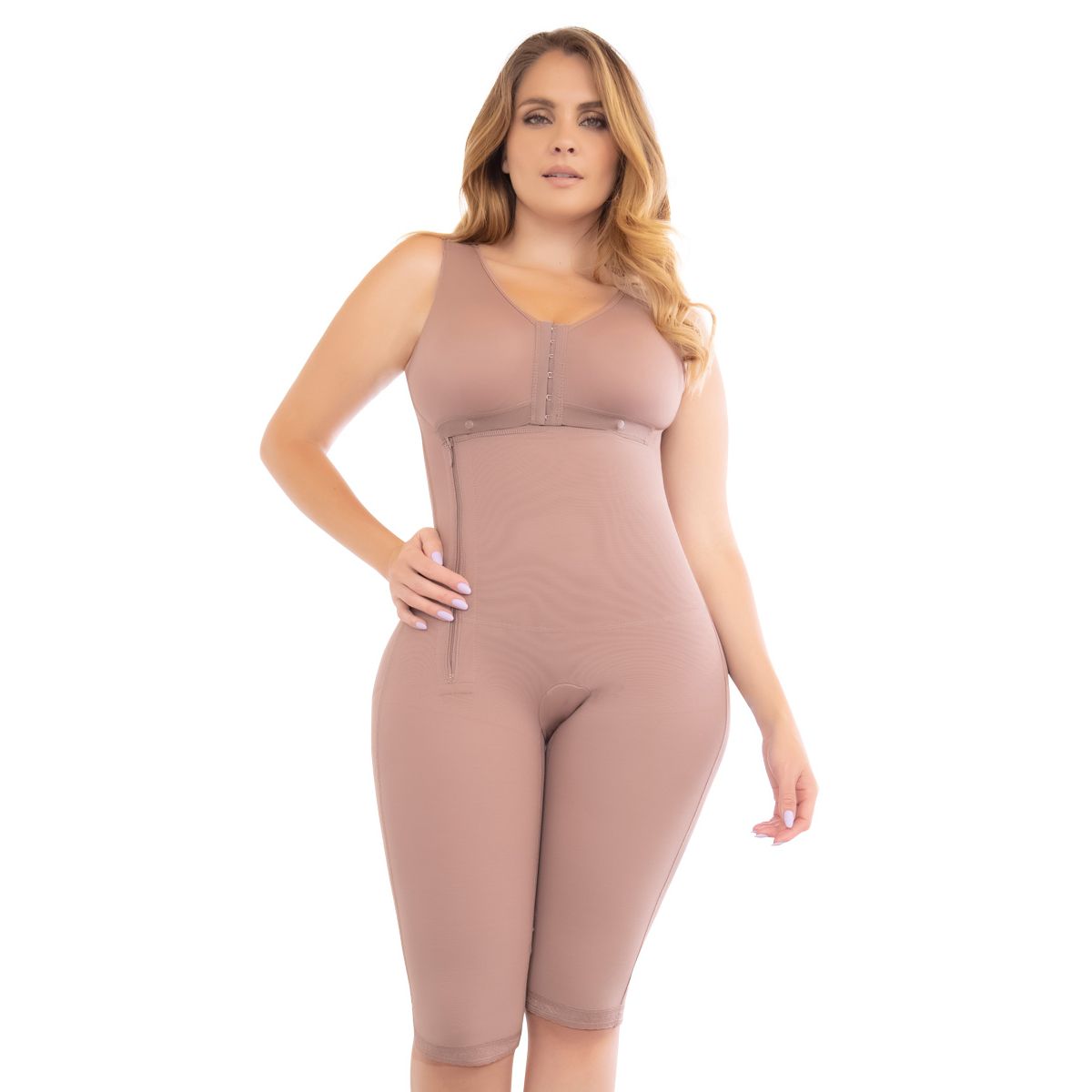 FAJATE - Faja de alta compresión a la rodilla con cierre lateral