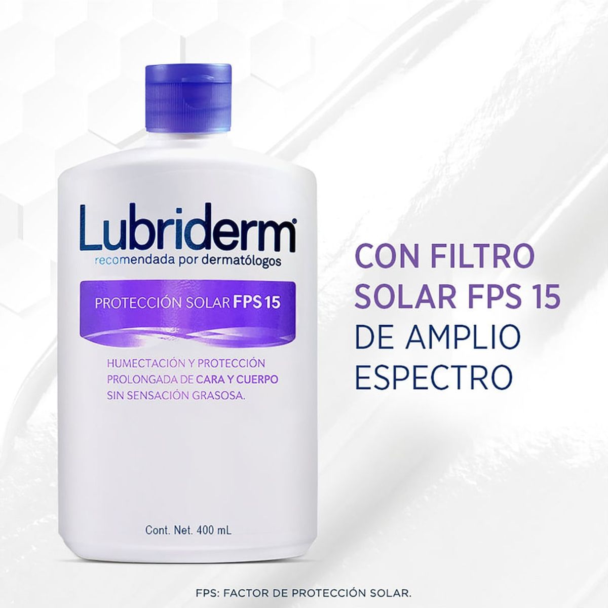 LUBRIDERM - Crema Corporal Lubriderm Fps 15 X 400ml