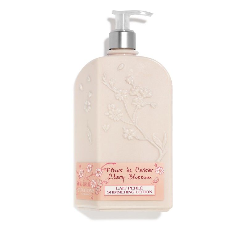 LOCCITANE - Leche corporal perlada Flor de Cerezo 500ml