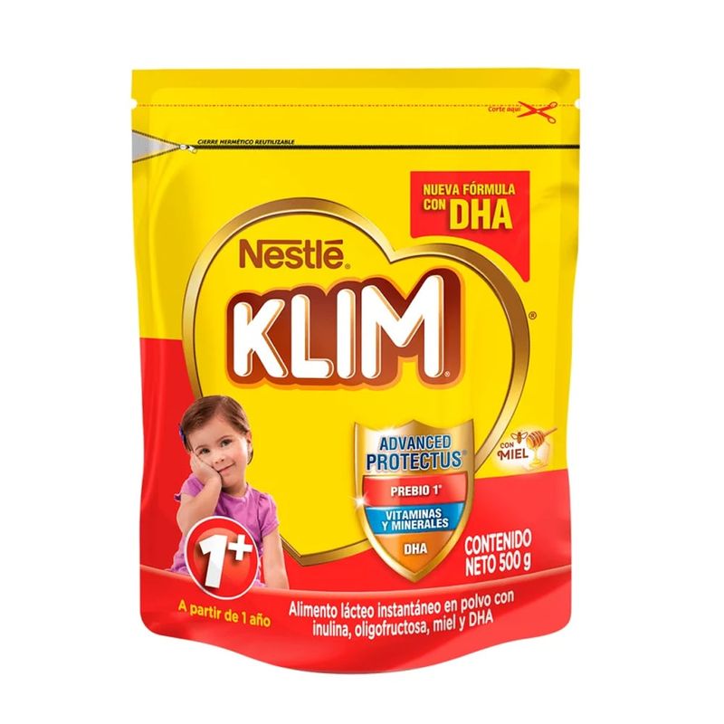 KLIM - Alimento Lácteo Klim 1+ Bolsa 500g
