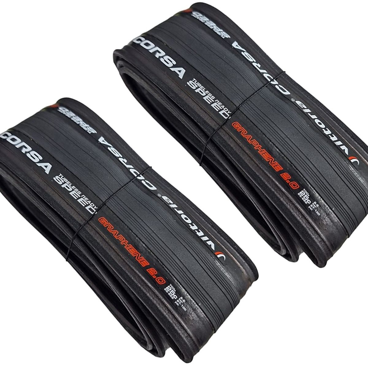 VITTORIA - Llanta Bicicleta 700 X 25 Vittoria Corsa Speed Tubeles X2uds