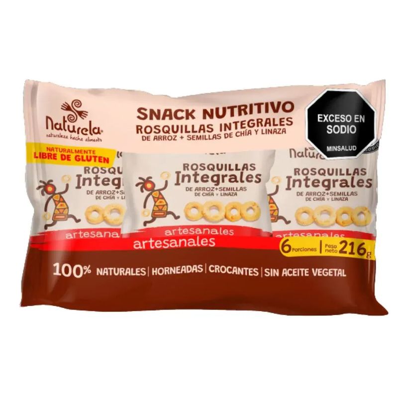 NATURELA - Rosquillas Naturela Tradicional x 6 unidades