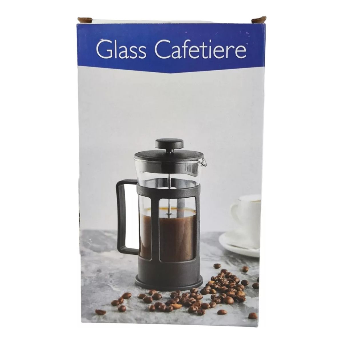 GENERICO - Jarra Cafetera Servidor Cafe Prensa Francesa Filtro Vidrio