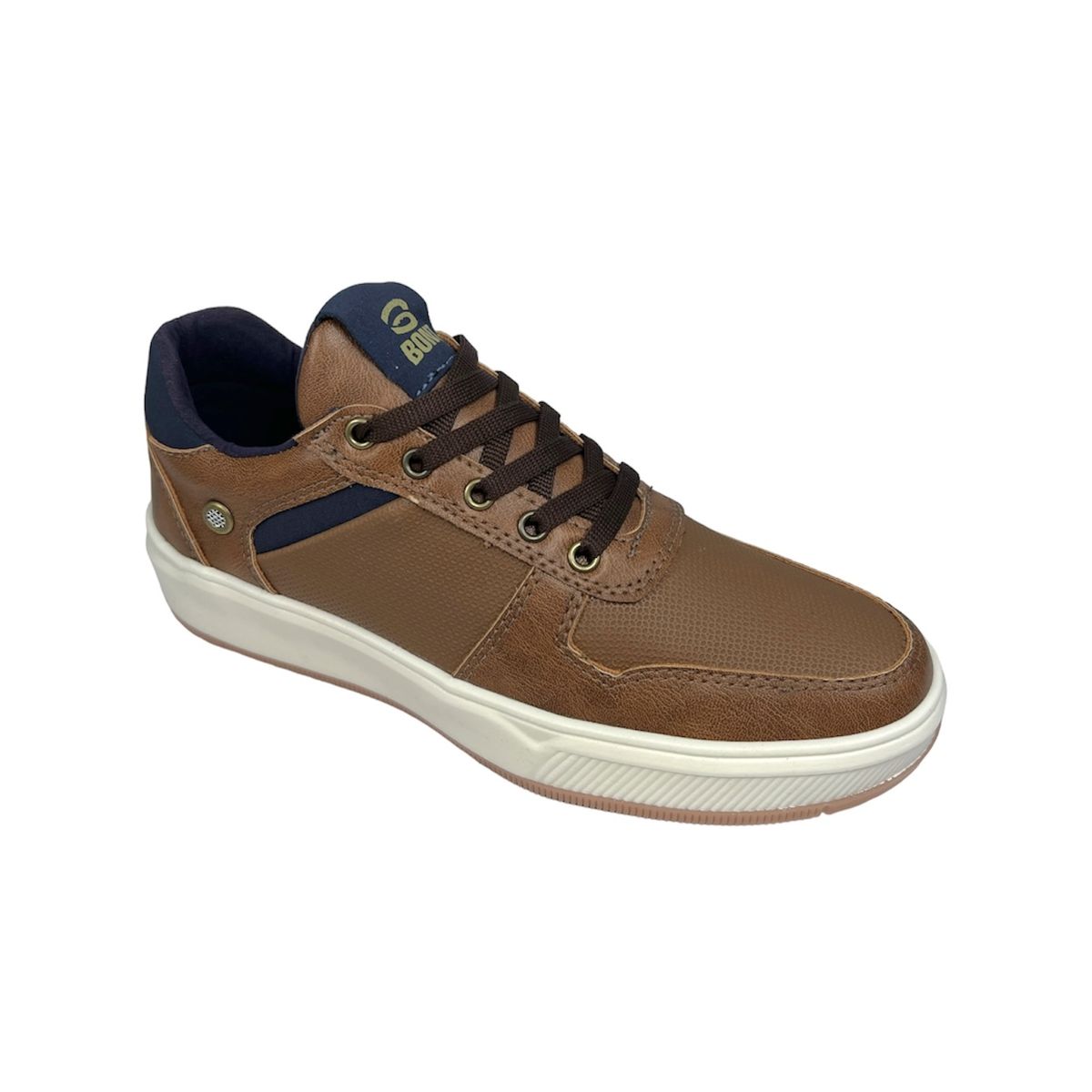 CALZADO BONT - Tenis Bont Hombre Casual Marrón 576