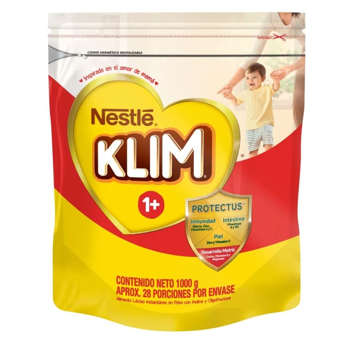 KLIM - Alimento Lácteo Klim 1+ Bolsa 1000g