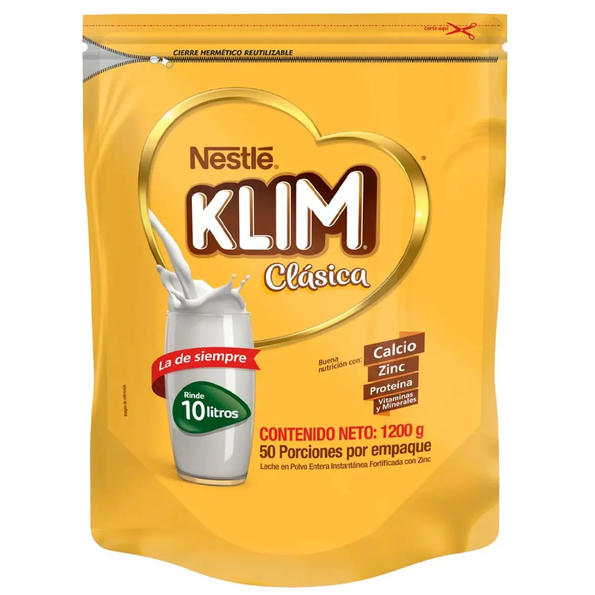 KLIM - Leche en polvo Klim Clásica Bolsa x 1200g