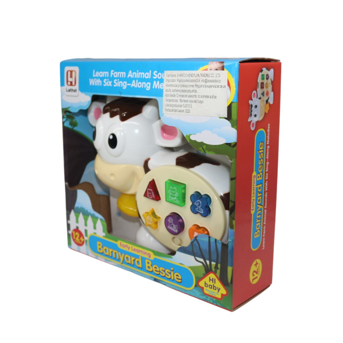 JUGUETELANDIA - PIANO VACA BARNYAND CAJA