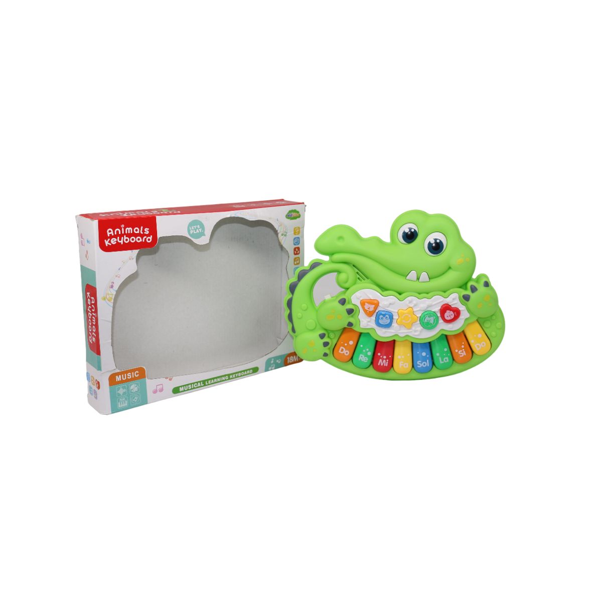 JUGUETELANDIA - PIANO COCODRILO CAJA