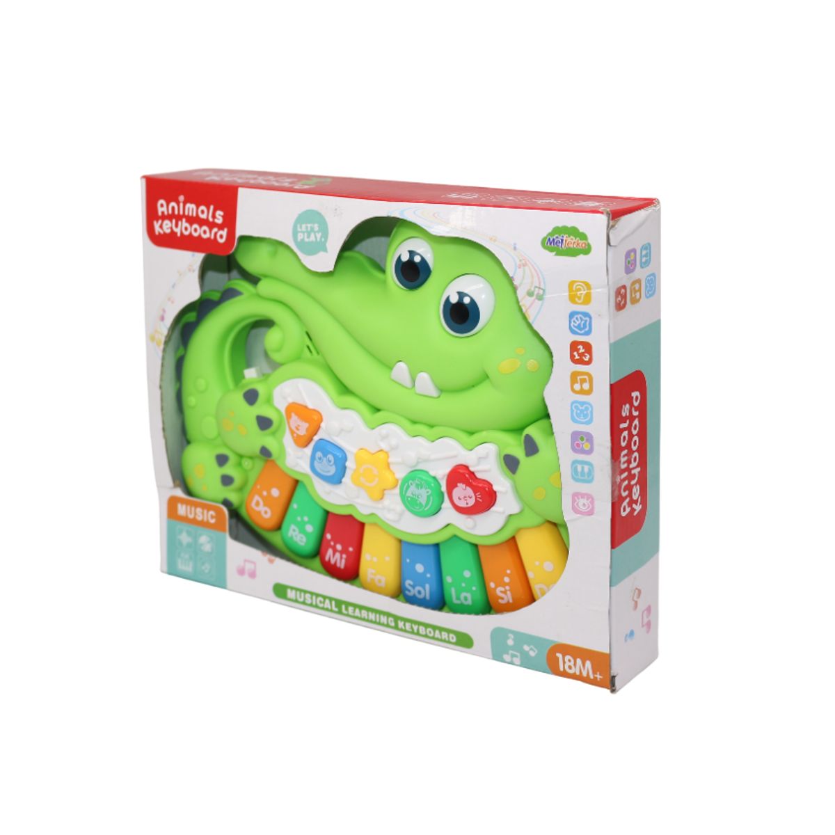 JUGUETELANDIA - PIANO COCODRILO CAJA