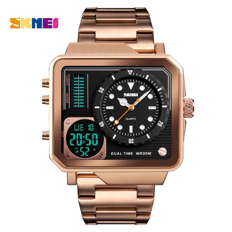 SKMEI - Reloj SKMEI Modelo 1392 Triple movimiento Caballero