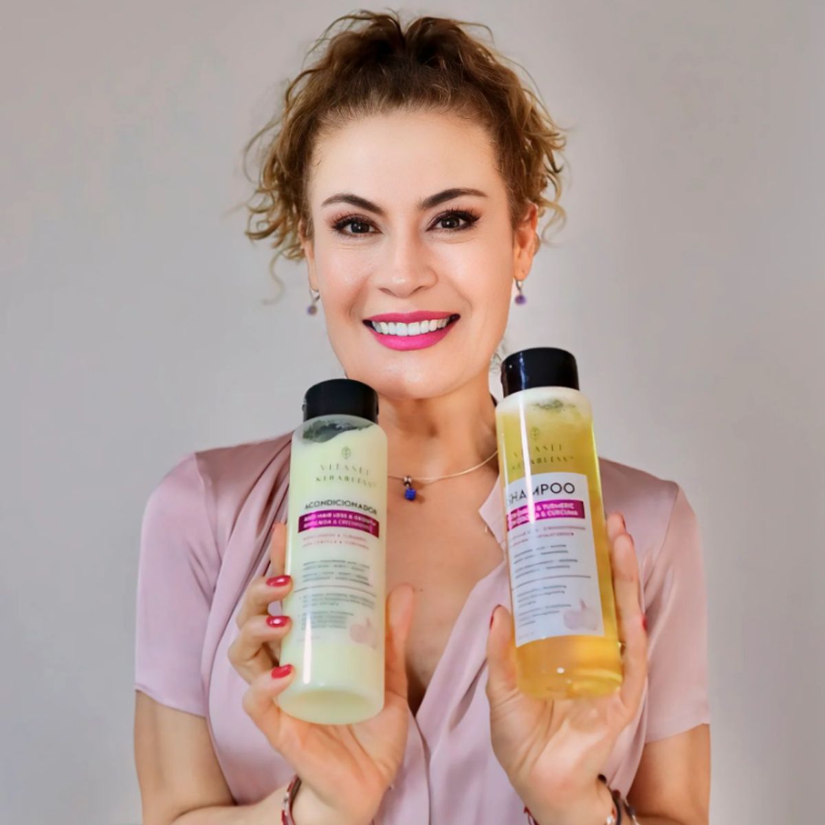 VITASEI - SHAMPOO + ACONDICIONADOR CON CEBOLLA y CURCUMA  VITASEI