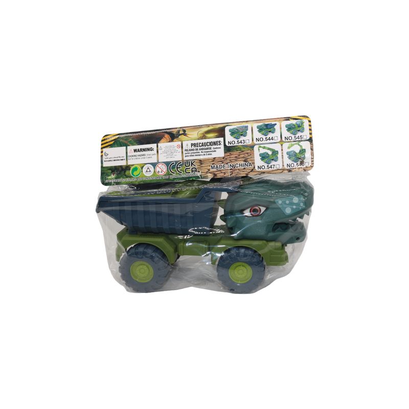 JUGUETELANDIA - VOLQUETA DINOSAURIO BOLSA