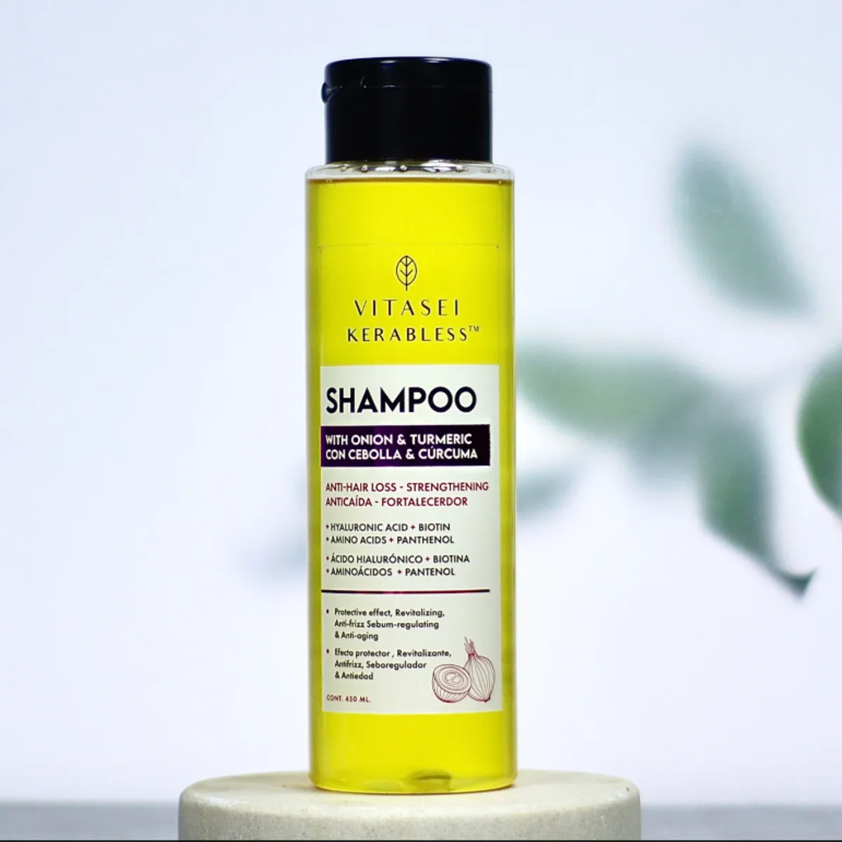 VITASEI - SHAMPOO ANTICAIDA Y FORTALECEDOR CON CEBOLLA